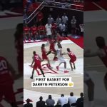 Darryn Peterson scores his first basket on his first touch of Summer League 🔥