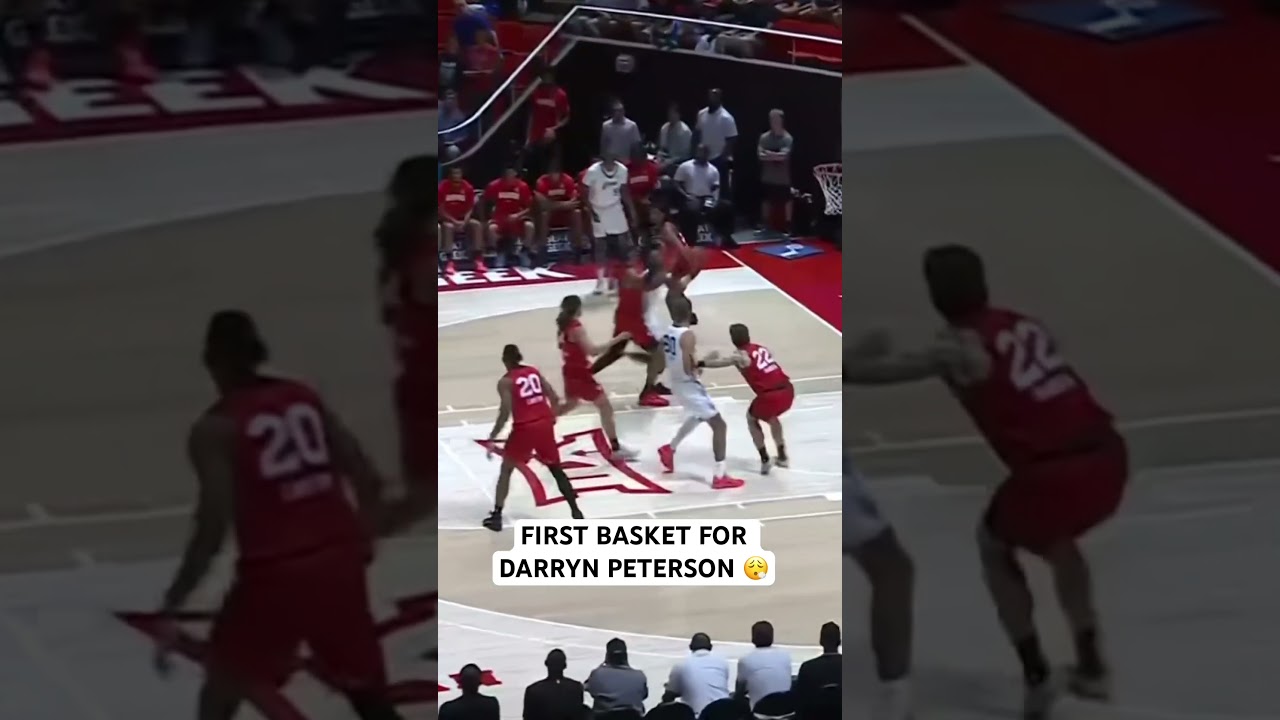 Darryn Peterson scores his first basket on his first touch of Summer League 🔥