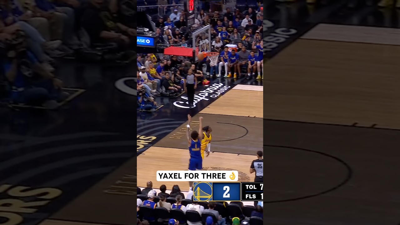 Yaxel Lendeborg knocks down his first Summer league three! 👌