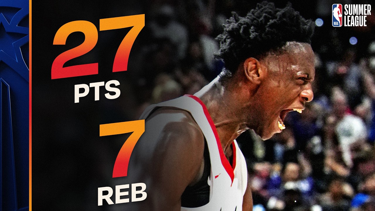 AJ Dybantsa Ties Most Points by a No. 1 Pick in Summer League Debut with 27 PTS | July 9, 2026