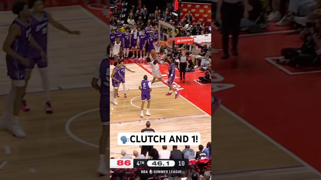 Will Riley with the clutch And 1!