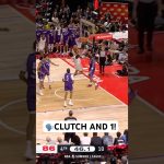 Will Riley with the clutch And 1!