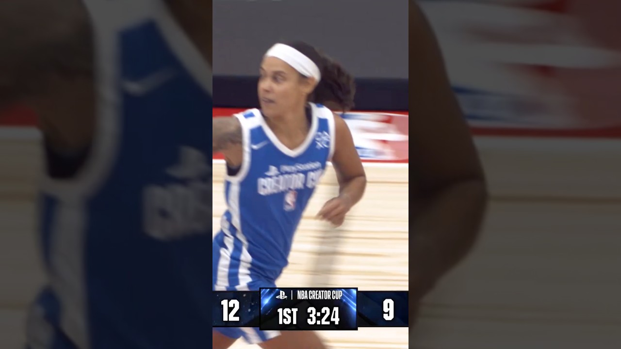 Bree Green always hits big buckets at the PlayStation NBA Creator Cup 👀