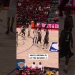 Mikel Brown Jr beats the 3Q buzzer with the 3