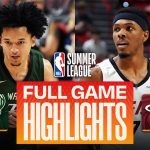 BUCKS vs HEAT | LAS VEGAS SUMMER LEAGUE | FULL GAME HIGHLIGHTS | July 10, 2026
