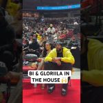 Brandon Ingram and Glorilla in attendance for Clippers vs Kings summer league