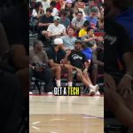 Mic'd up with Jayson Tatum as his former teammate gets his first win at NBA Summer League