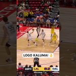 Kaluma knocks down the logo three for 34 PTS