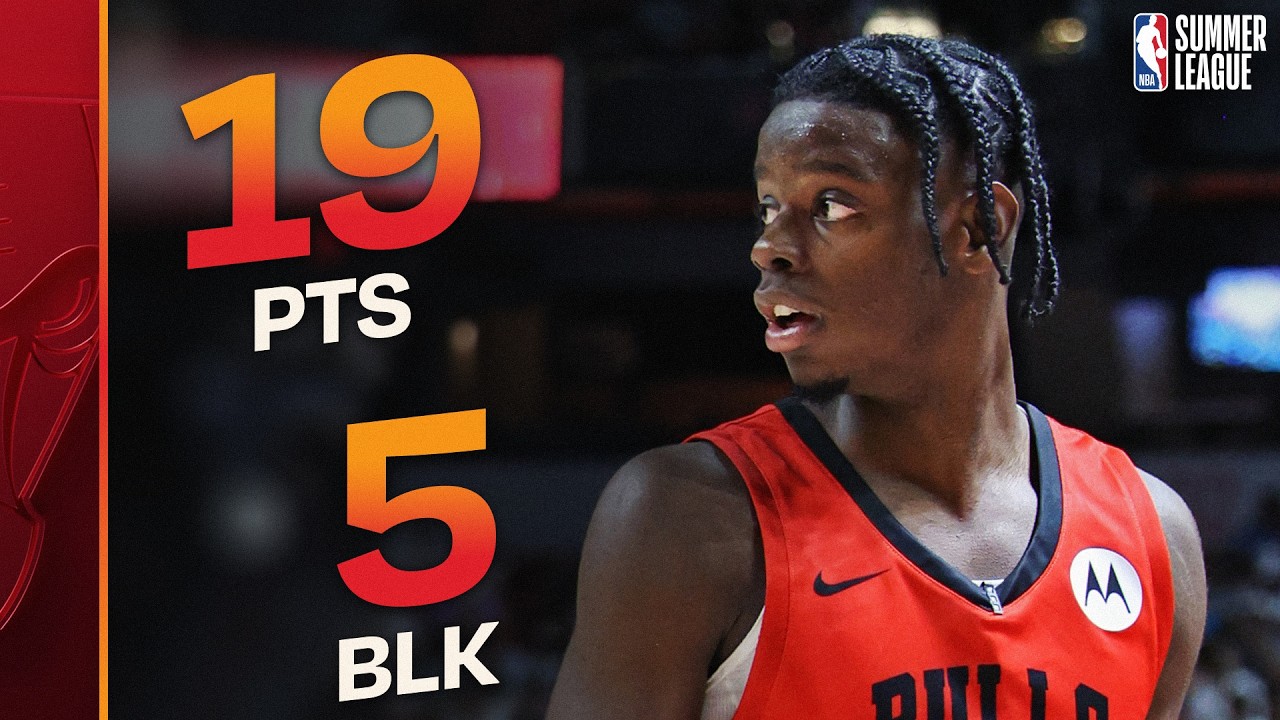 Caleb Wilson SHOWED OUT with 19 PTS & 5 BLKS vs Jazz | July 13, 2026
