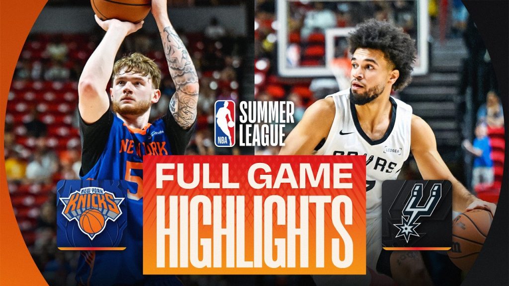 KNICKS vs SPURS | LAS VEGAS SUMMER LEAGUE | FULL GAME HIGHLIGHTS | July 11, 2026