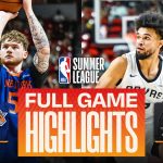 KNICKS vs SPURS | LAS VEGAS SUMMER LEAGUE | FULL GAME HIGHLIGHTS | July 11, 2026