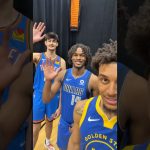 The Michigan championship trio is reunited!