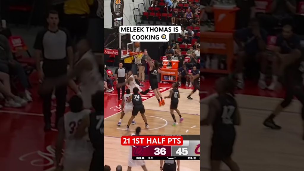 Meleek Thomas gets shifty 😮‍💨