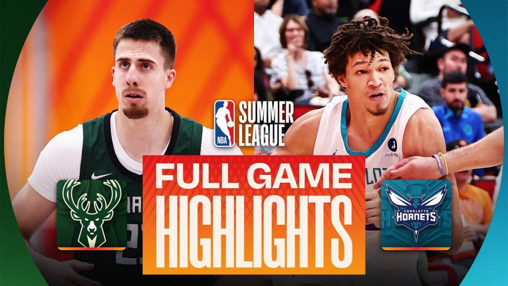 BUCKS vs HORNETS | LAS VEGAS SUMMER LEAGUE | FULL GAME HIGHLIGHTS | July 15, 2026