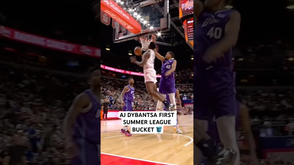 That’s tough for your first summer league bucket 😤