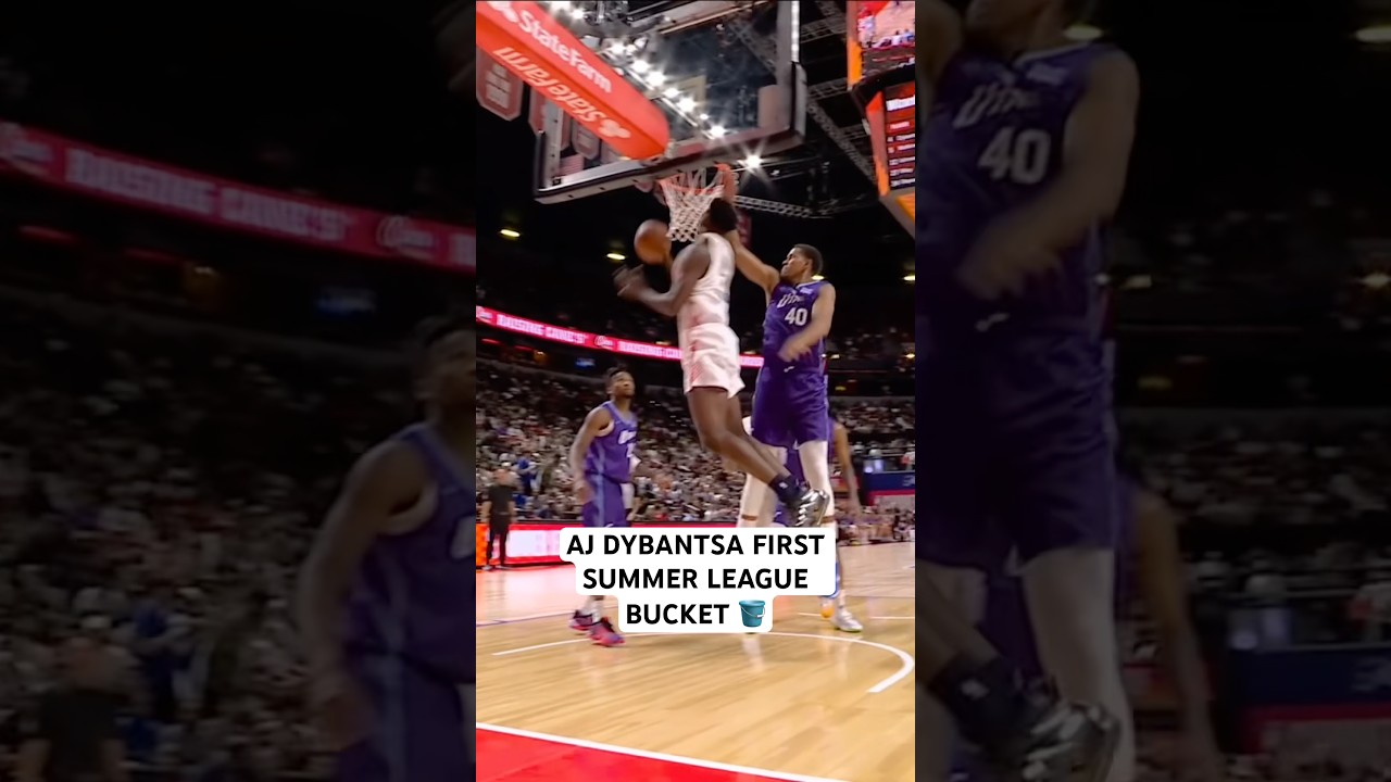 That’s tough for your first summer league bucket 😤