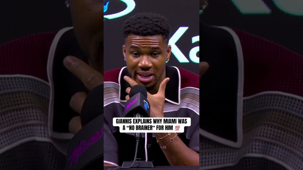 Giannis always had respect for the Miami HEAT culture 💯🔥