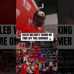 Caleb Wilson on his summer plan and if he'll take some time off: “Hell no‼️”