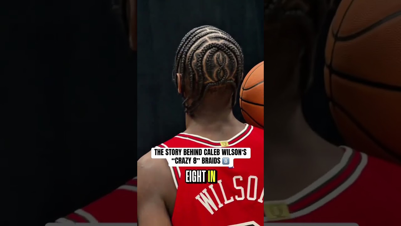 Caleb Wilson explains his No. 8️⃣ braids 🔥