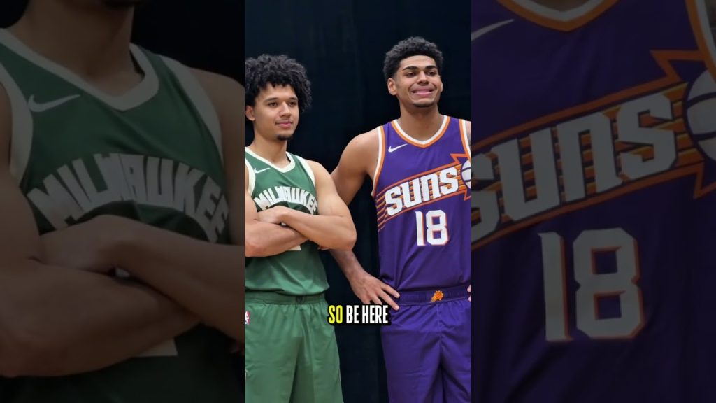 Some things just don’t change between former Arizona teammates Brayden Burries + Koa Peat 😅