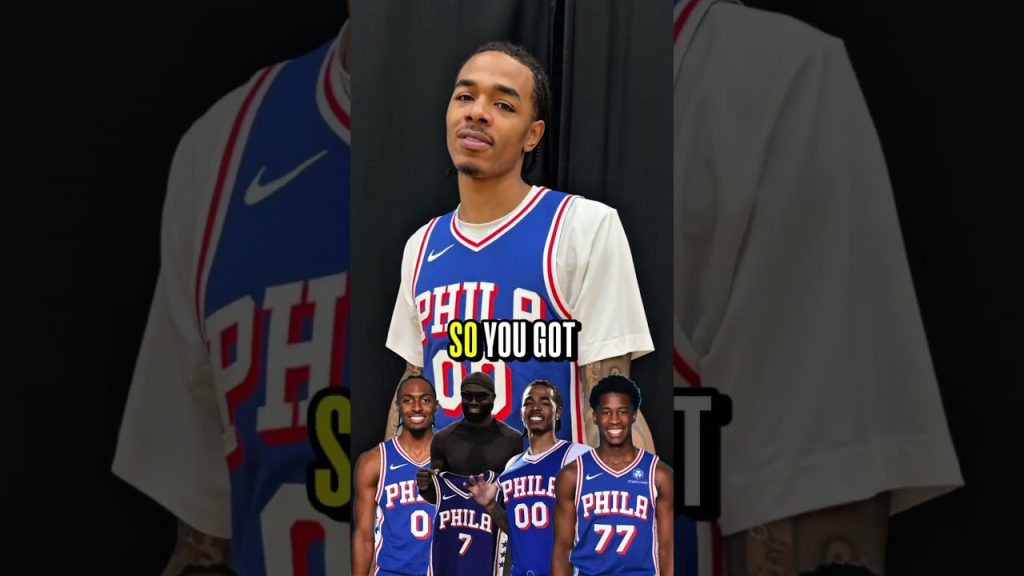 Labaron Philon breaks down the jersey numbers' significance in Philly 🔥💯