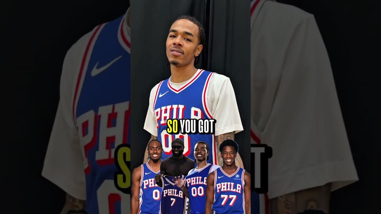 Labaron Philon breaks down the jersey numbers' significance in Philly 🔥💯