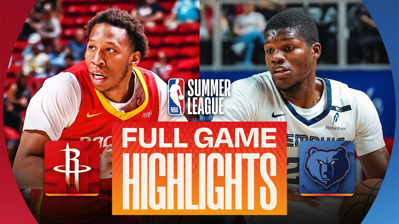 ROCKETS vs GRIZZLIES | LAS VEGAS SUMMER LEAGUE | FULL GAME HIGHLIGHTS | July 18, 2026
