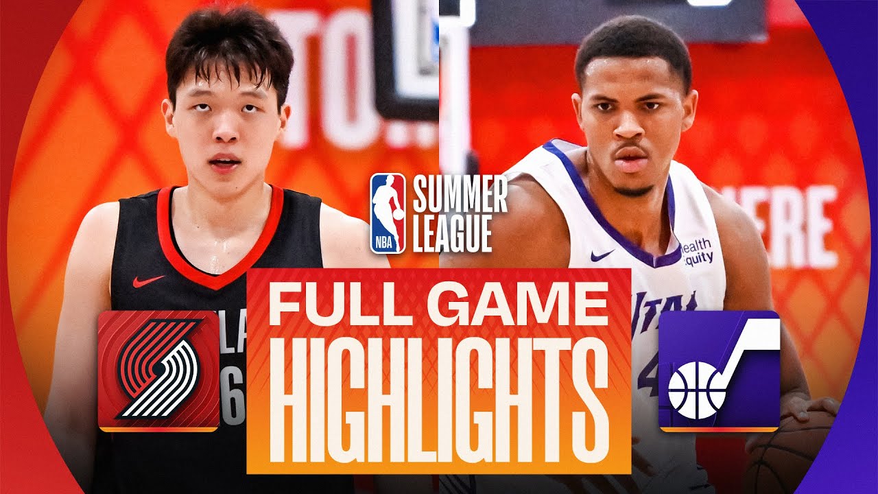 TRAIL BLAZERS vs JAZZ | LAS VEGAS SUMMER LEAGUE | FULL GAME HIGHLIGHTS | July 17, 2026