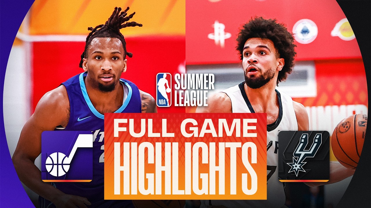 JAZZ vs SPURS | LAS VEGAS SUMMER LEAGUE | FULL GAME HIGHLIGHTS | July 15, 2026