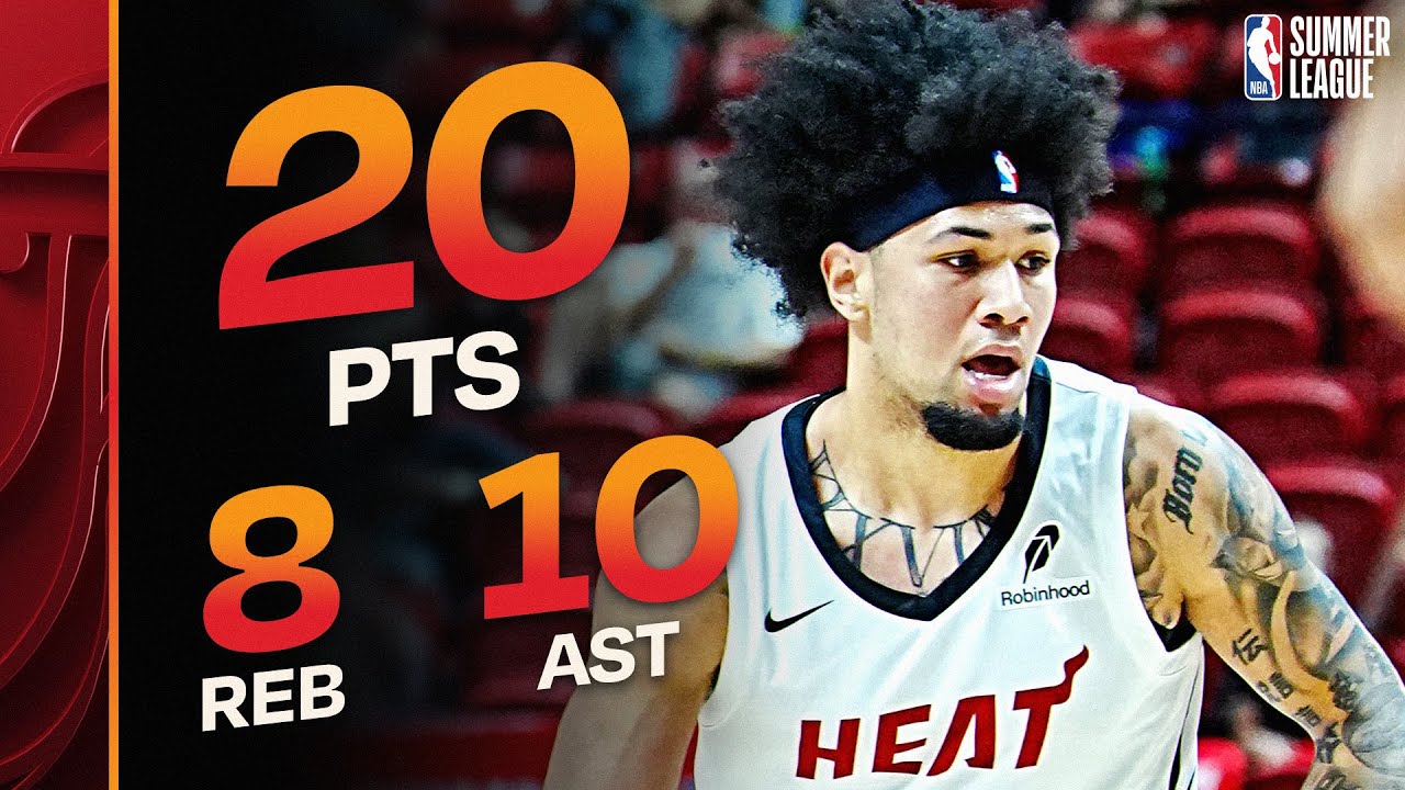Tre Donaldson COULD NOT BE STOPPED with 20 PTS vs Pistons | July 17, 2026