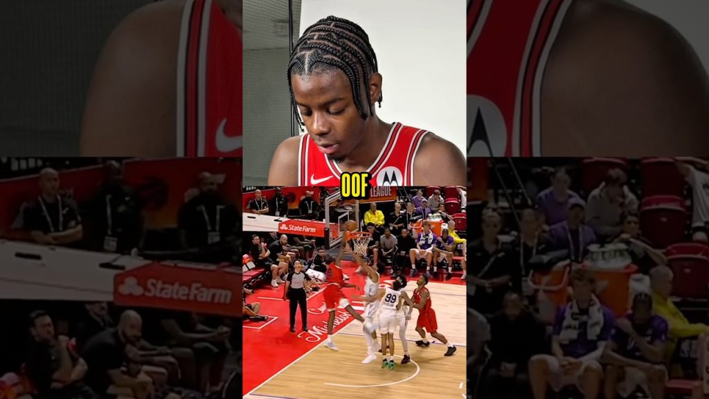 Caleb Wilson breaks down his head-turning dunk at NBA Summer League  💥