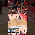 Thiero is having a dunk contest with himself 😱
