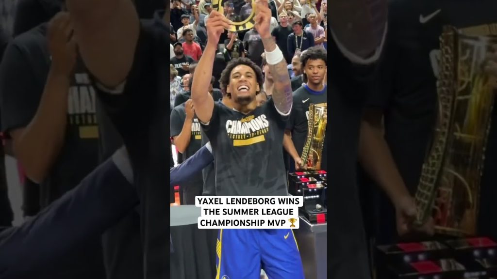 Yaxel Lendeborg is the summer league championship game MVP 🏆