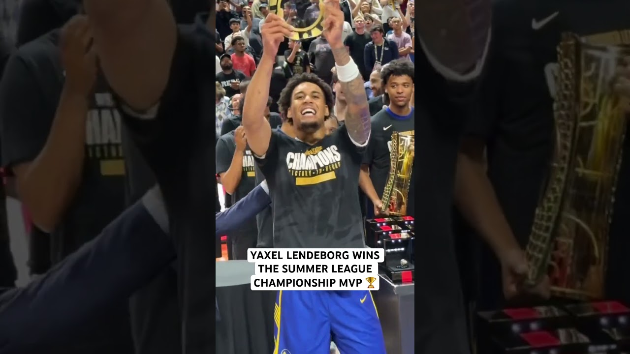 Yaxel Lendeborg is the summer league championship game MVP 🏆